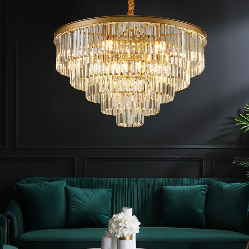 American style crystal wall lamp