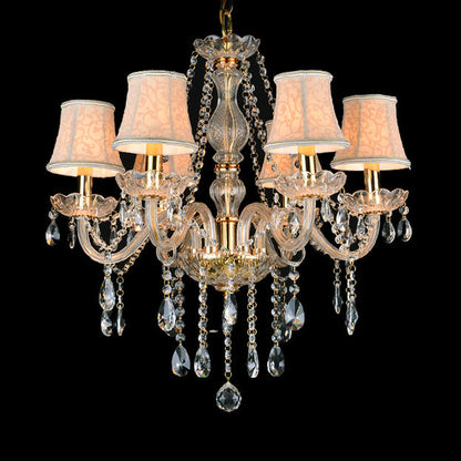 9018 European glass crystal chandelier