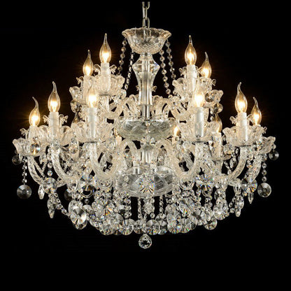 6110 Glass candle crystal chandelier