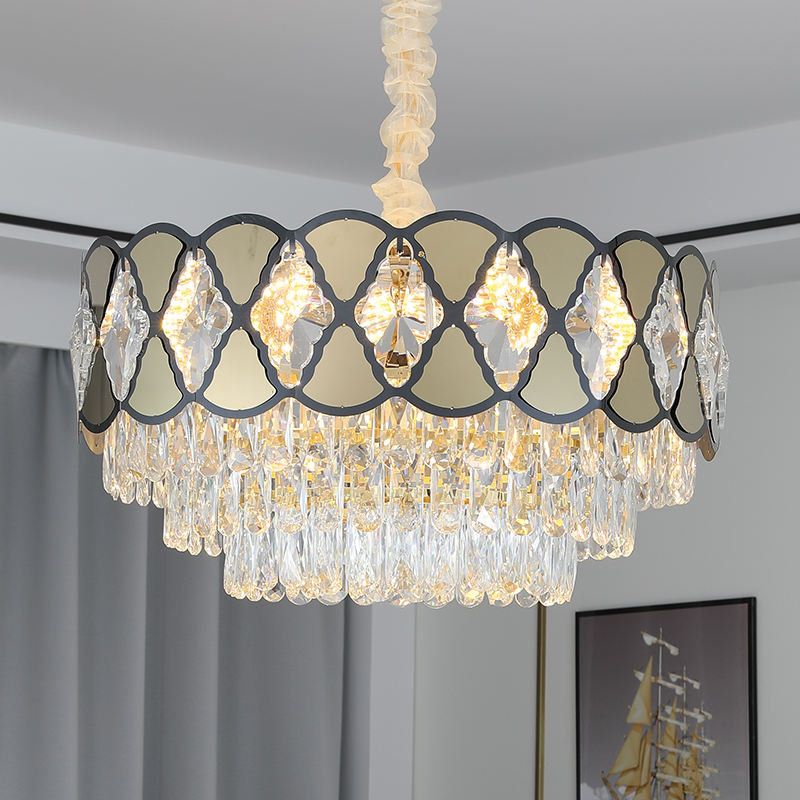3022Modern simple light luxury crystal chandelier