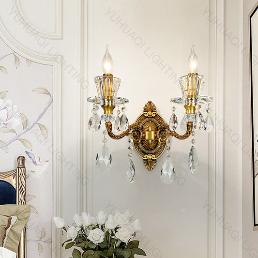 All-Copper Crystal Wall Lamp HQ352