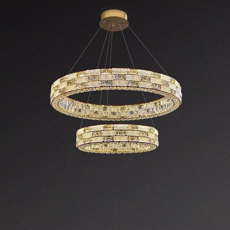 Light Luxury Crystal Chandelier - Simple