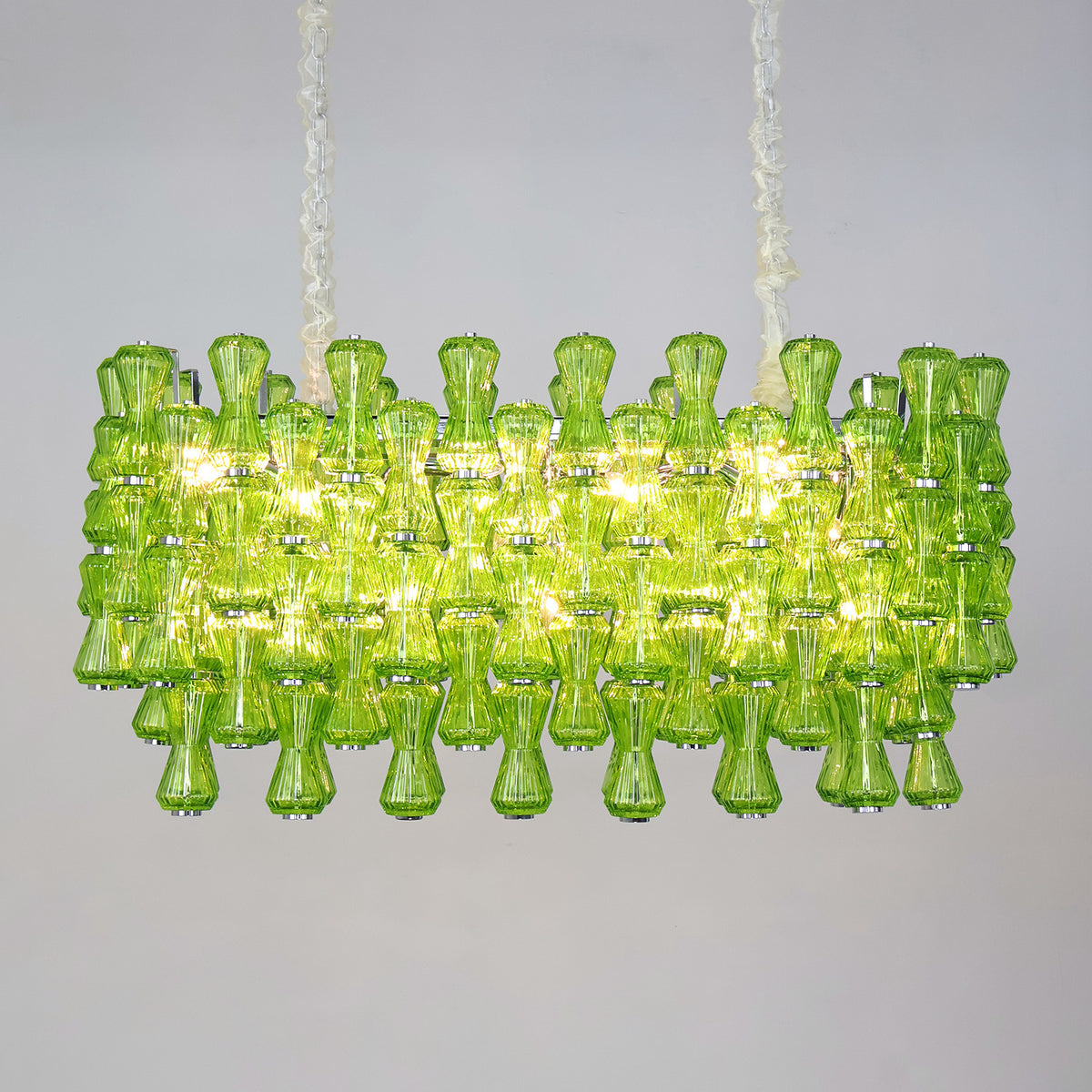 Modern French luxury crystal glass chandelier bedroom