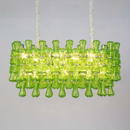 Modern French luxury crystal glass chandelier bedroom