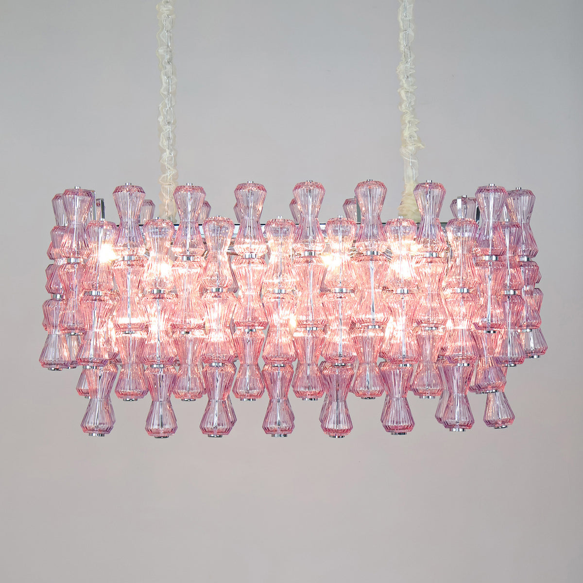 Modern French luxury crystal glass chandelier bedroom
