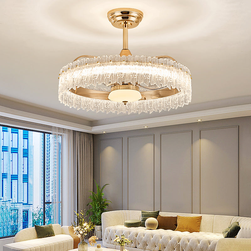 Fan light, dining room light, bedroom light, modern minimalist style HQC4895-5335-6248
