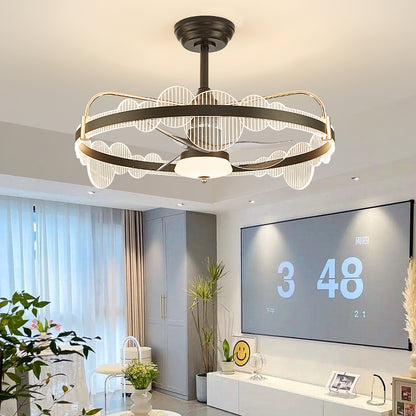 Fan light, dining room light, bedroom light, modern minimalist style HQC4620-5115