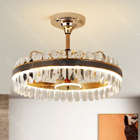 Crystal Fan Lamp