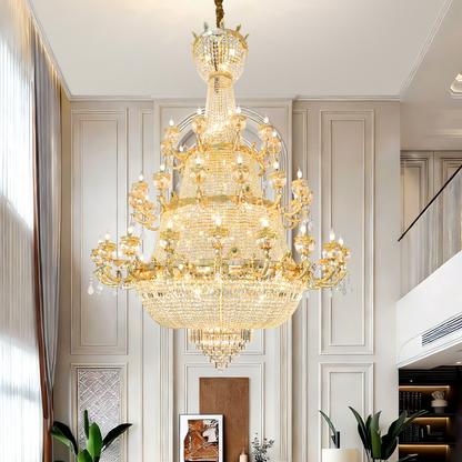 European crystal villa chandelier