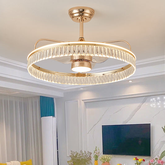 Fan light, dining room light, bedroom light, modern minimalist style HQC5280