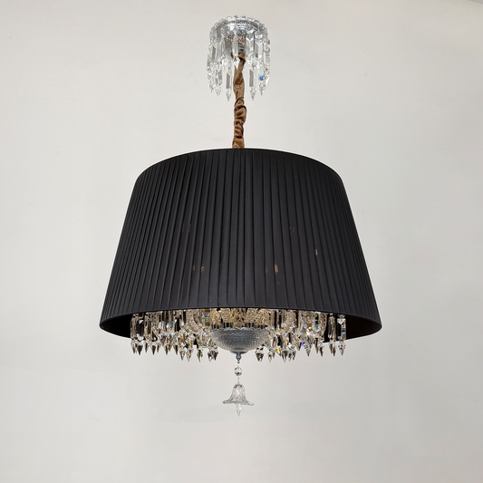 Candle-style crystal chandelier, European-style crystal lamp, pendant light fixture