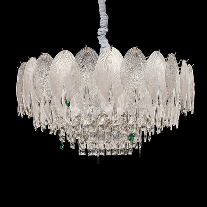 Modern simple light luxury crystal chandelier