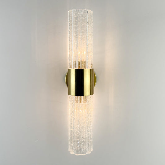 Glass wall lamp, postmodern style