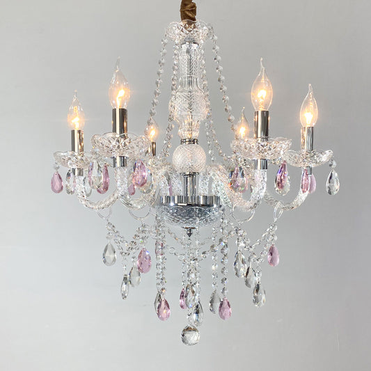 European modern simple crystal chandelier