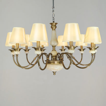 Copper Lamp | Solid Copper Pendant Light | Living Room Lighting | Villa Lighting | Simple European Style