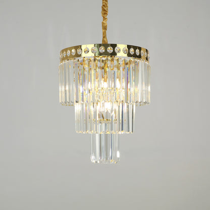 Crystal chandelier, light luxury crystal chandelier, small