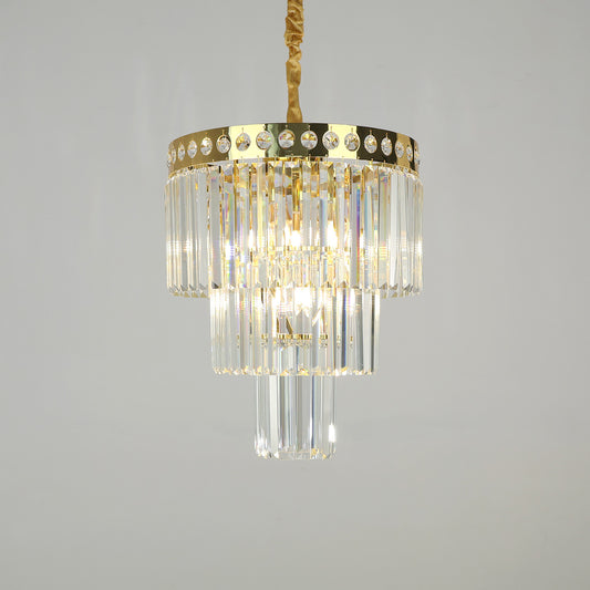 Crystal chandelier, light luxury crystal chandelier, small