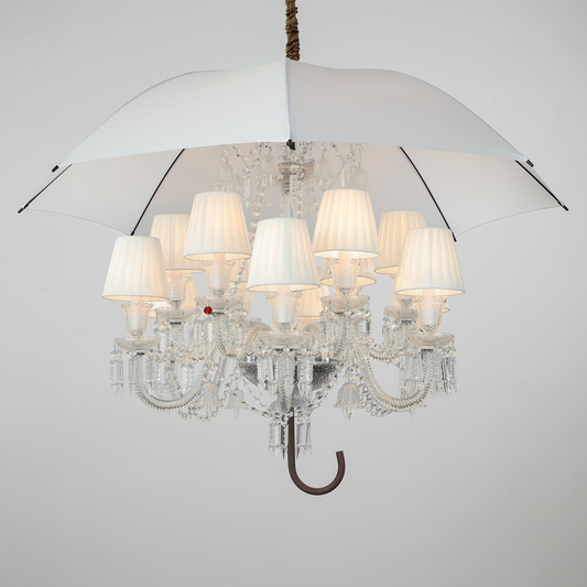 Crystal Chandelier | European-Style Crystal Chandelier | Living Room Pendant Light | Villa Lighting