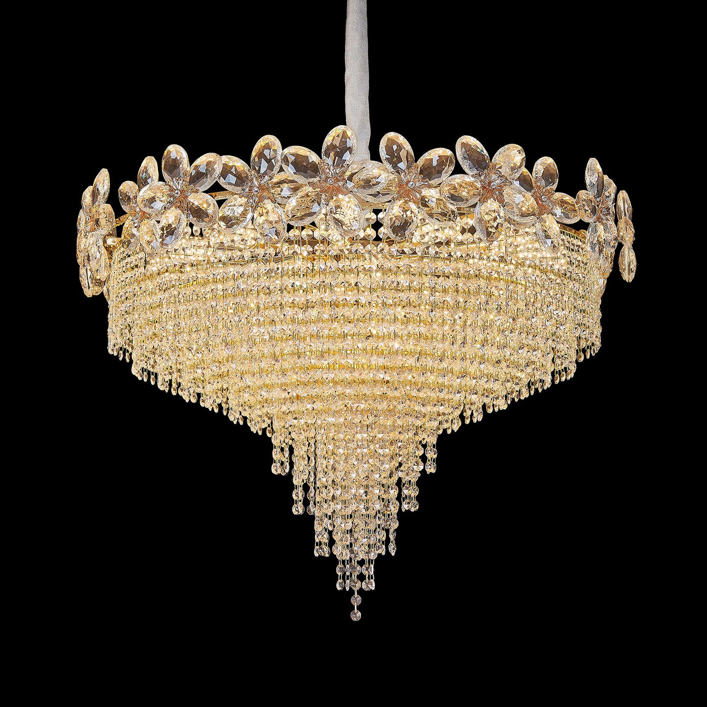 Modern simple light luxury crystal chandelier