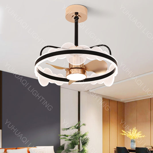 Aluminum Acrylic Fan Lamp