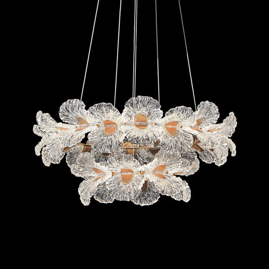 Modern simple acrylic chandelier