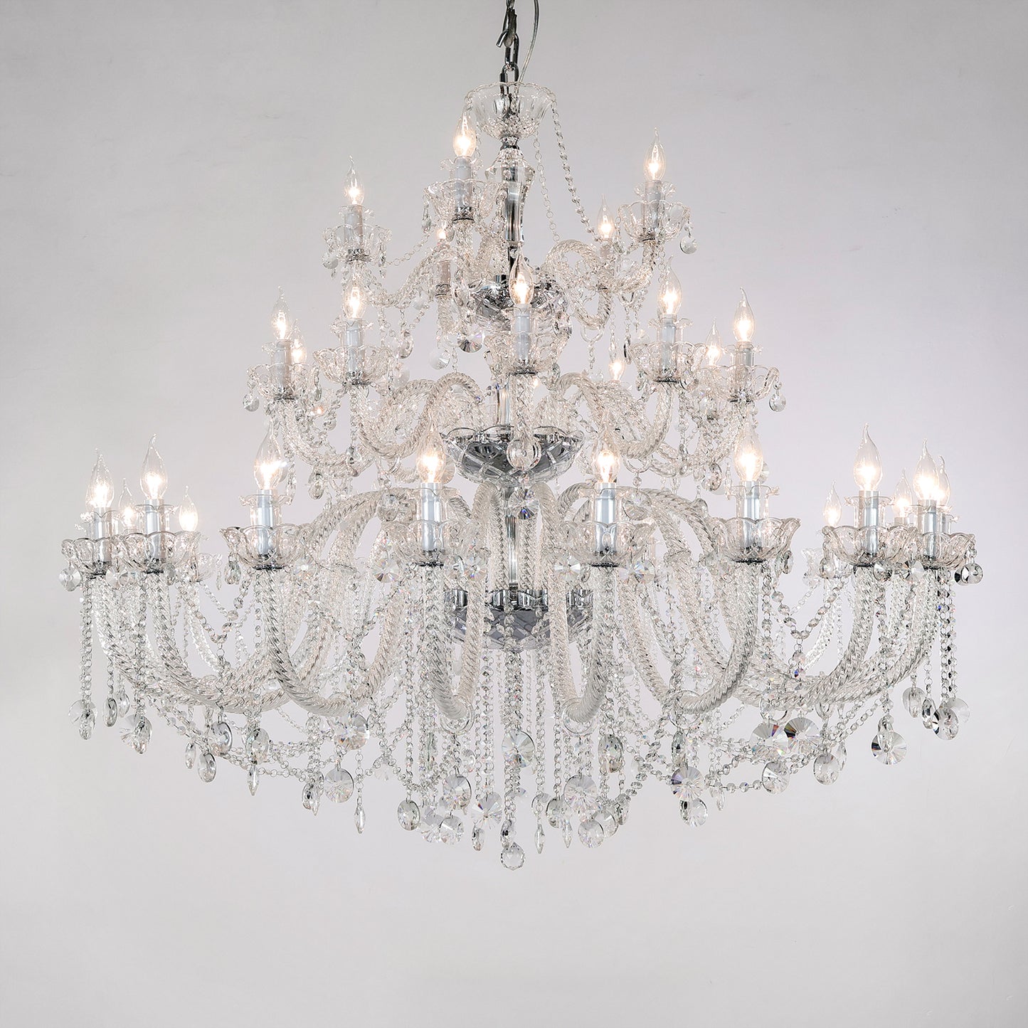 Crystal Chandelier, European Style Crystal Chandelier, Living Room Chandelier, Villa Chandelier
