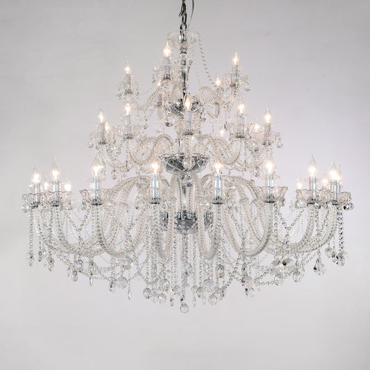 Crystal Chandelier, European Style Crystal Chandelier, Living Room Chandelier, Villa Chandelier