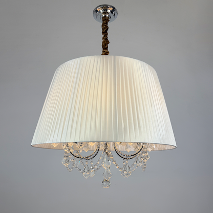 Candle-style crystal chandelier, European-style crystal lamp, pendant light fixture