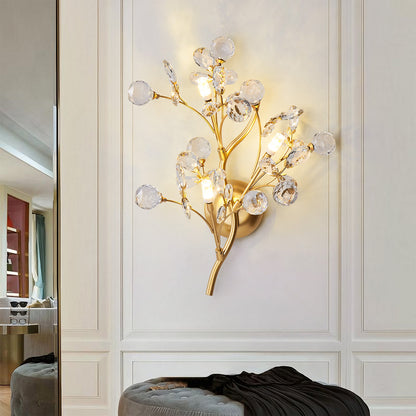 Colored wall lamp, postmodern style, room lamp, bedroom lamp, bedside wall lamp