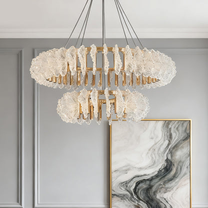 Postmodern acrylic simple chandelier