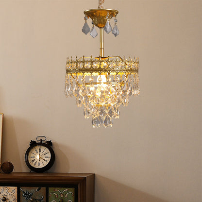 Wrought iron crystal chandelier, dining room light, hallway light, living room light, coffee shop light