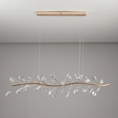 Modern simple crystal chandelier