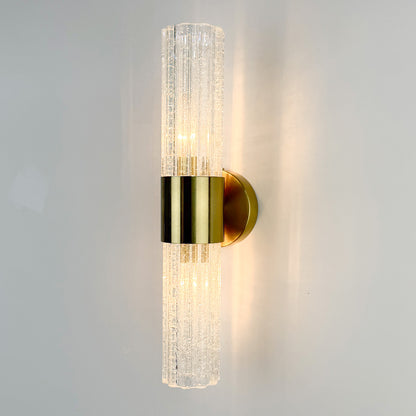 Glass wall lamp, postmodern style