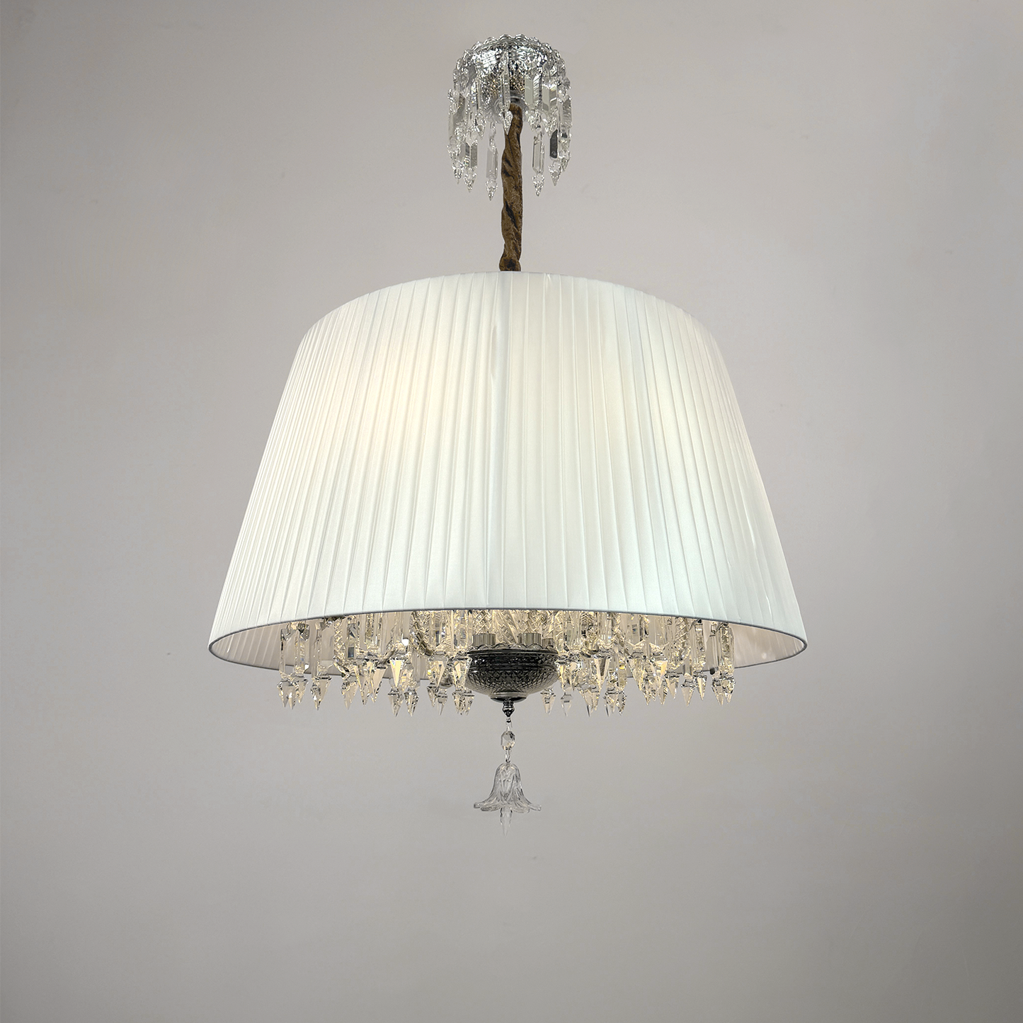 Candle-style crystal chandelier, European-style crystal lamp, pendant light fixture