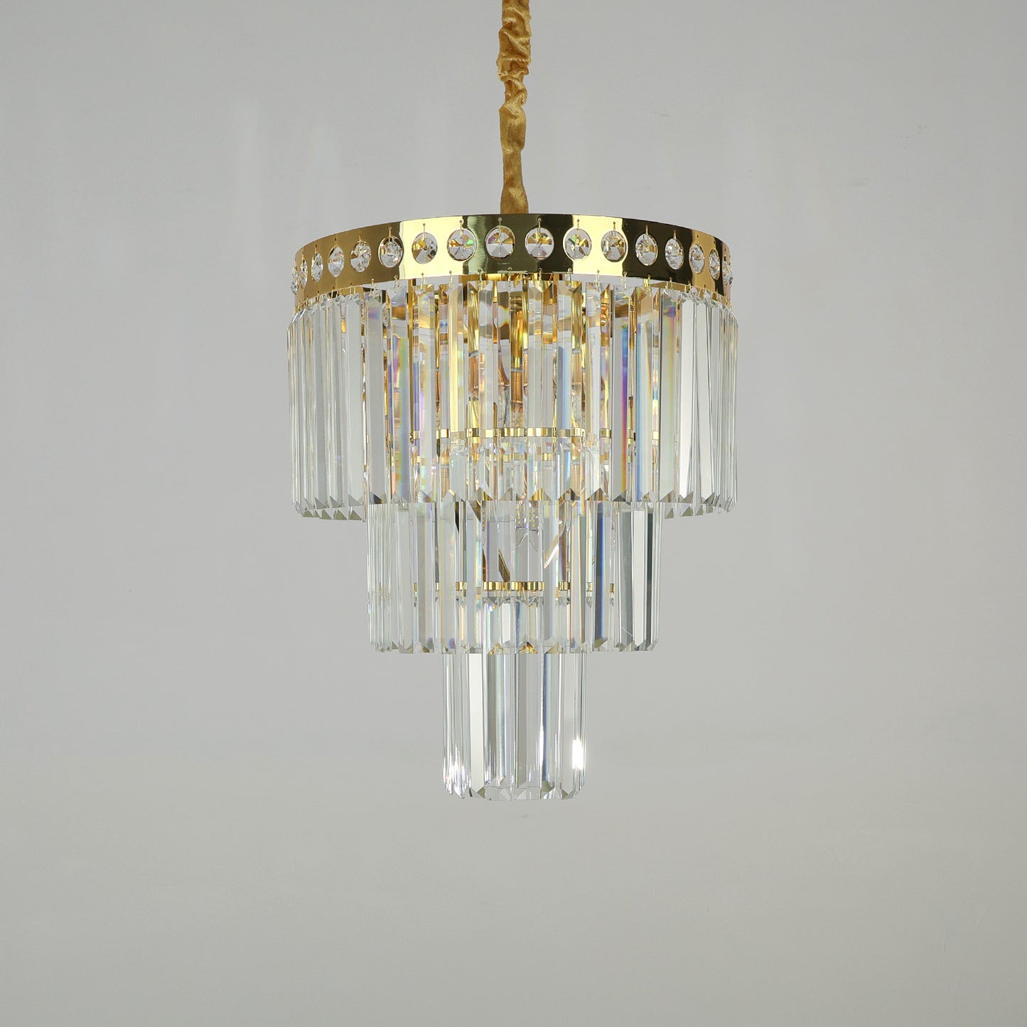 Crystal chandelier, light luxury crystal chandelier, small