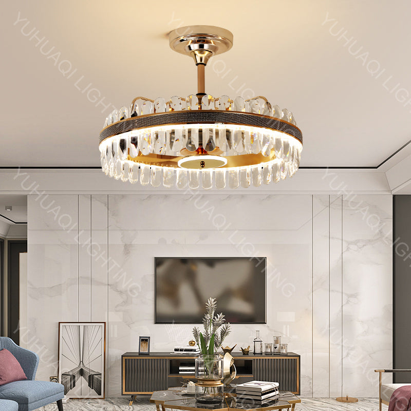 Crystal Fan Lamp