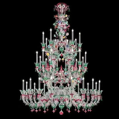 Yuhuaqi Lighting Candle Crystal Chandelier European Crystal Chandelier