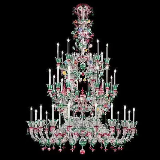 Yuhuaqi Lighting Candle Crystal Chandelier European Crystal Chandelier