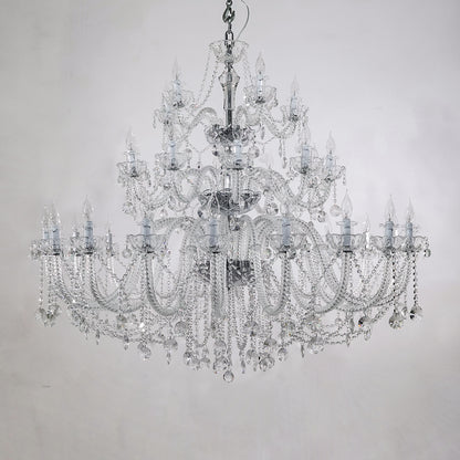 Crystal Chandelier, European Style Crystal Chandelier, Living Room Chandelier, Villa Chandelier