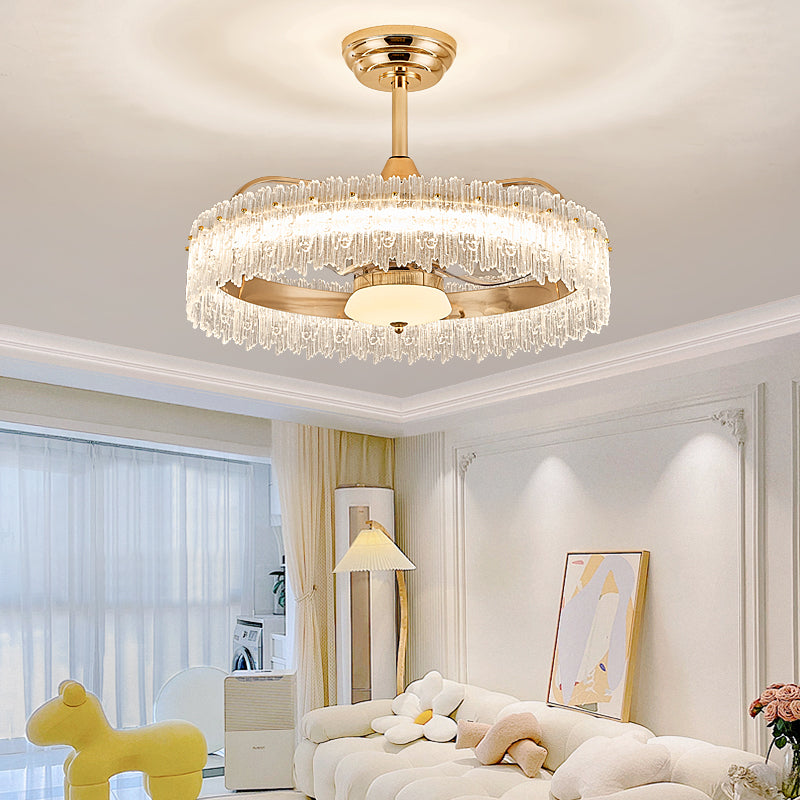 Fan light, dining room light, bedroom light, modern minimalist style HQC4895-5335-6248
