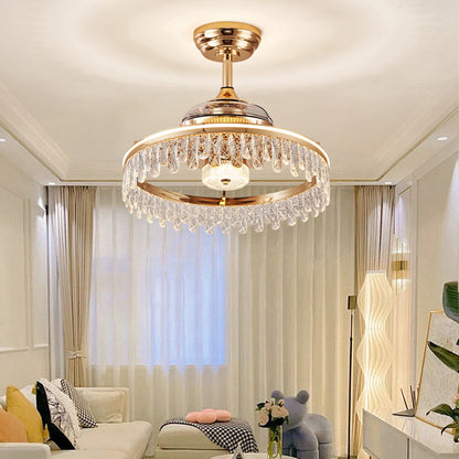 Fan light, dining room light, bedroom light, modern minimalist style HQC3960-4455