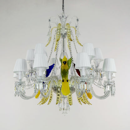 Crystal Chandelier | European-Style Crystal Lighting | Living Room Lighting | Villa Lighting