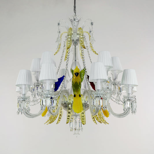 Crystal Chandelier | European-Style Crystal Lighting | Living Room Lighting | Villa Lighting