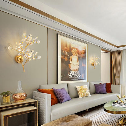 Colored wall lamp, postmodern style, room lamp, bedroom lamp, bedside wall lamp