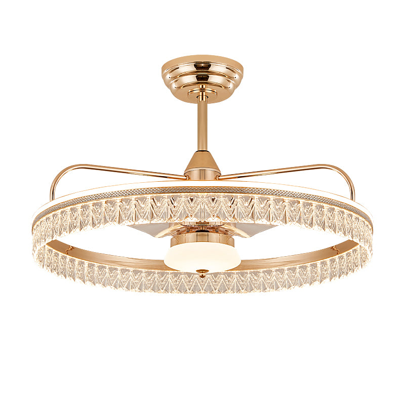 Fan light, dining room light, bedroom light, modern minimalist style HQC6050