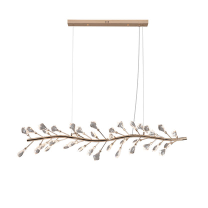Modern simple crystal chandelier