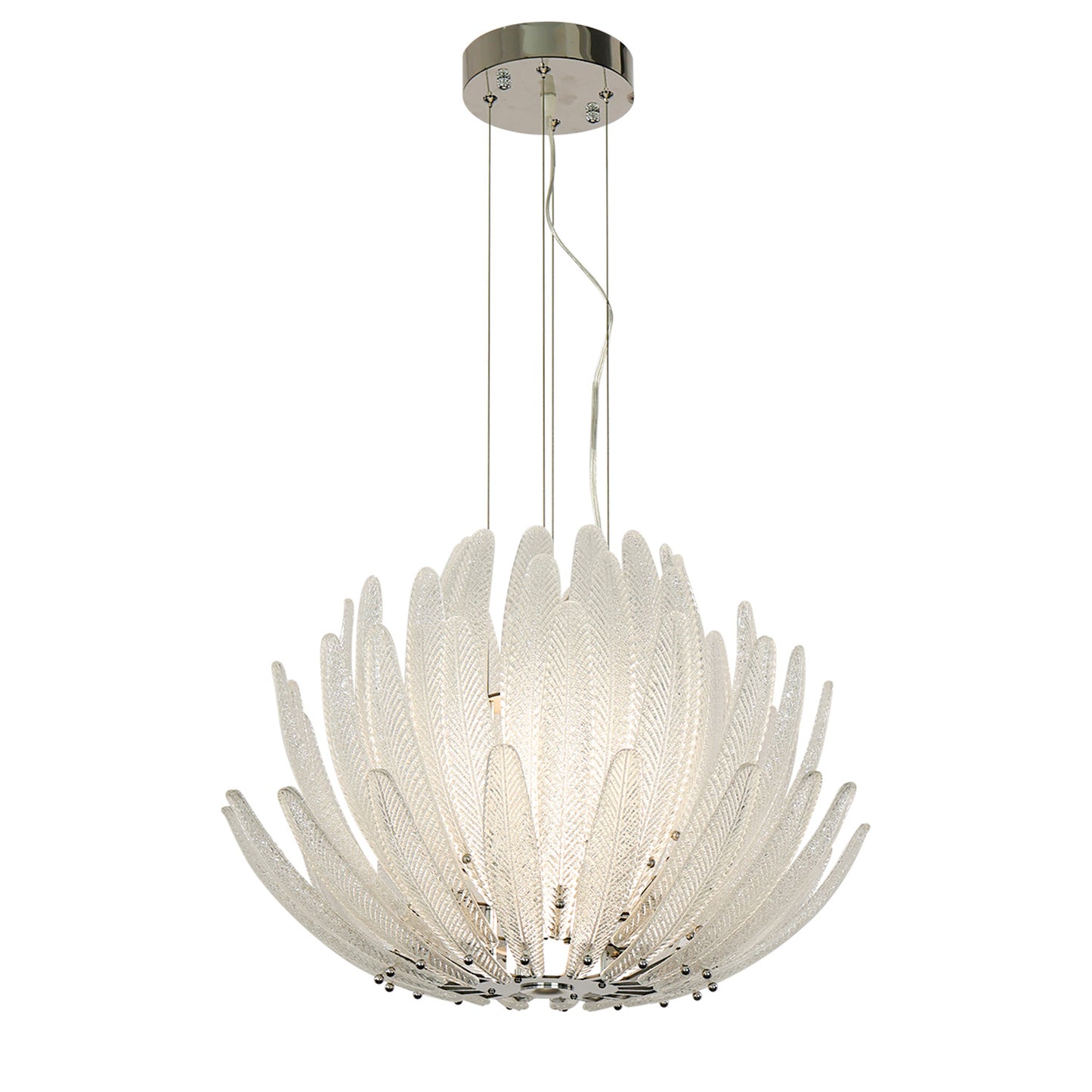 Modern minimalist living room glass pendant light branch shaped crystal light antique bedroom LED light
