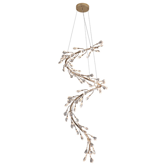 Modern simple crystal chandelier corridor large crystal chandelier hotel chandelier