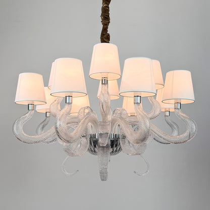 European-style crystal chandelier, suitable for hotels and villas; crystal lamp.