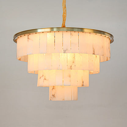 Cloud stone pendant lamp